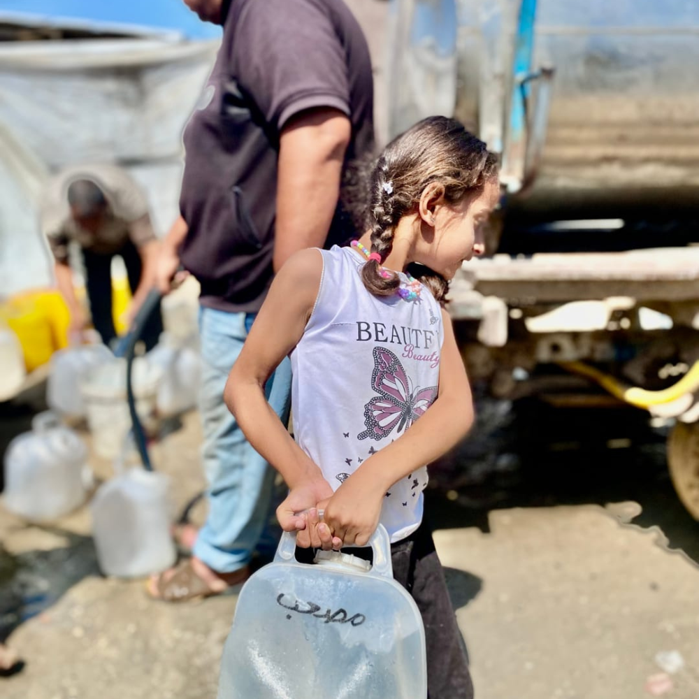 Watertank in Gaza