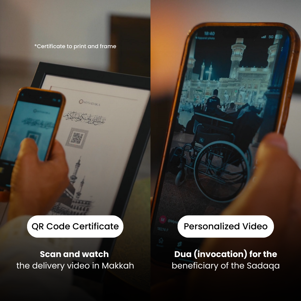 Mijn rolstoel in Makkah