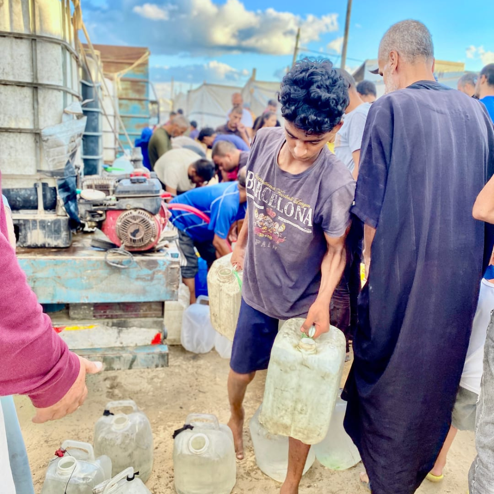 Watertank in Gaza