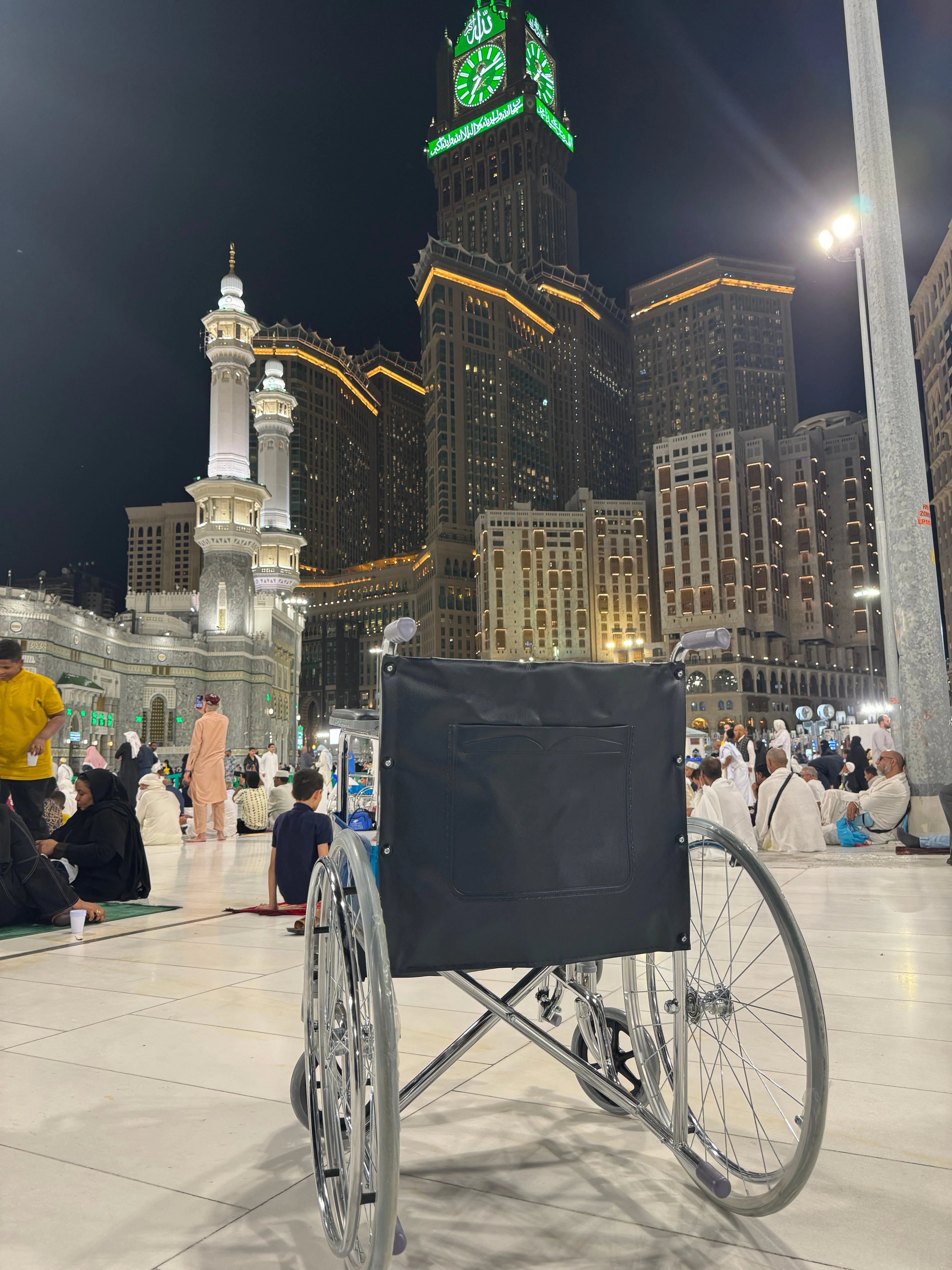 Mijn stoel in Mekka