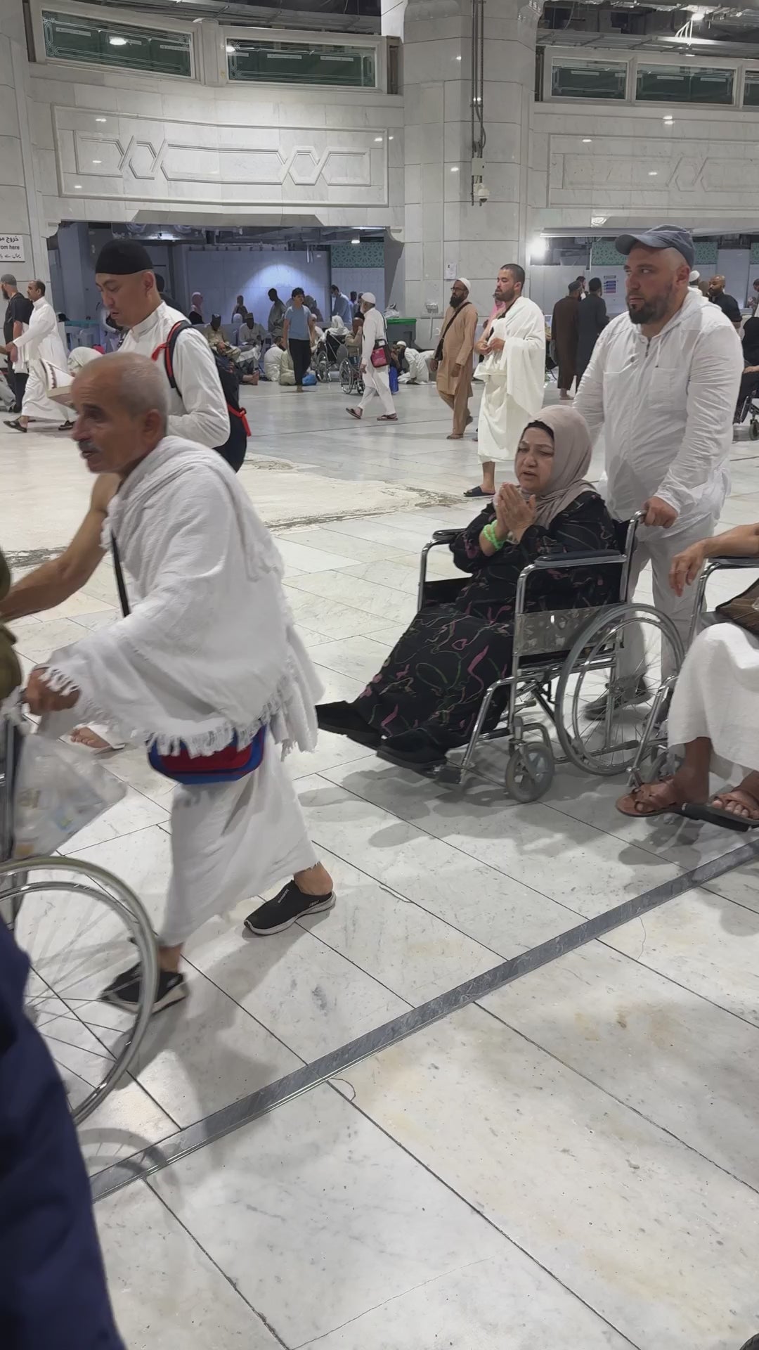 Mijn stoel in Mekka