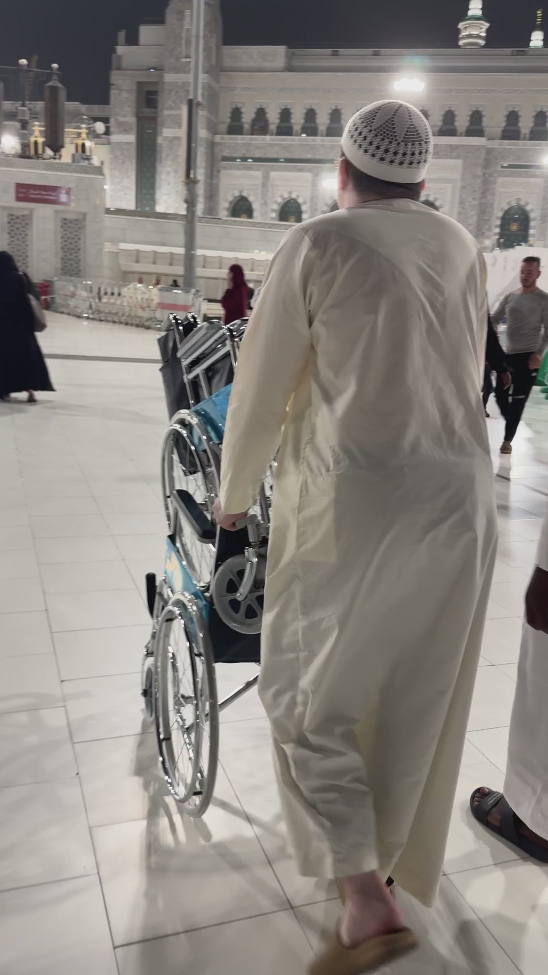 Mijn stoel in Mekka