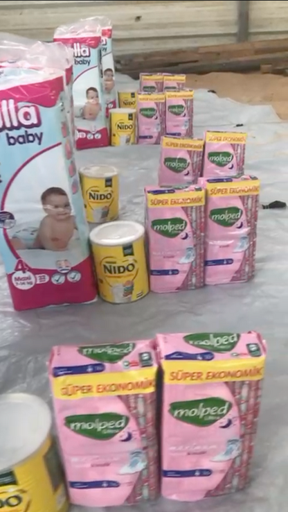 Essentieel Mama & Baby Pakket voor Gaza – 1 maand