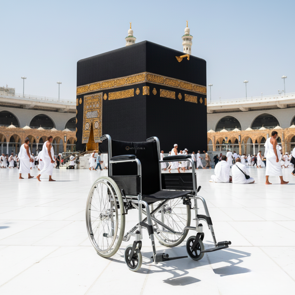 Mijn stoel in Mekka